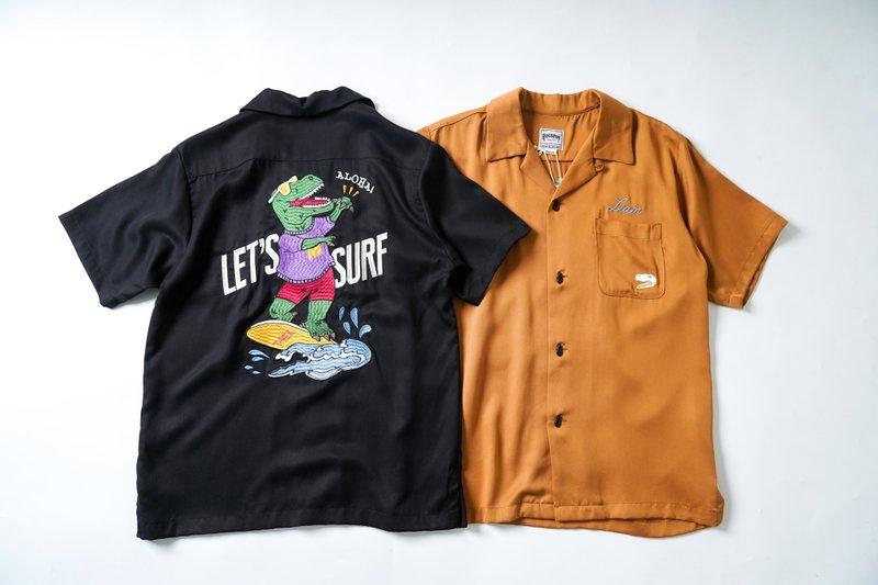 HOUSTON 春夏單品保齡球衫 - 男襯衫/休閒襯衫 - 其他材質 多色