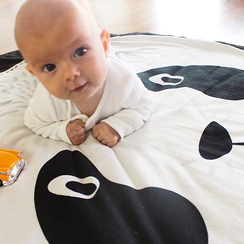 Mister Fly Round Panda - Panda MFLY012 - Baby Gift Sets - Cotton & Hemp Black