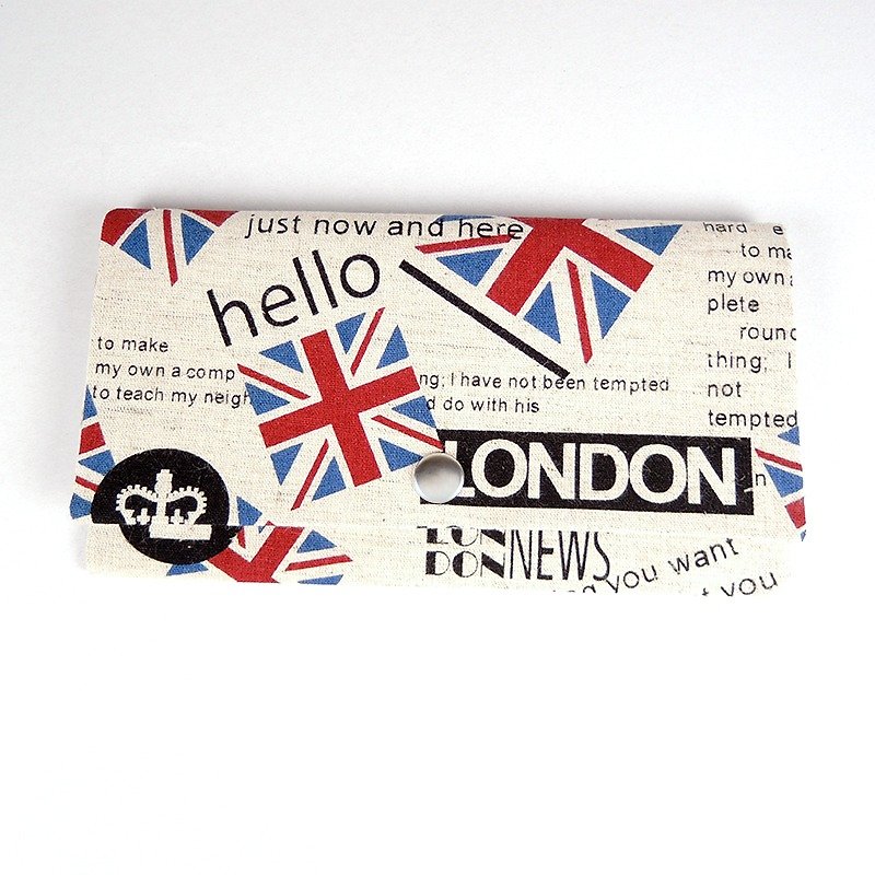 Passbook red envelopes of cash pouch -Hello London - Wallets - Other Materials Gray