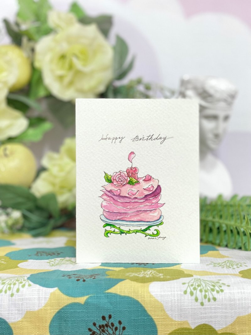 birthday card - Cards & Postcards - Paper Pink