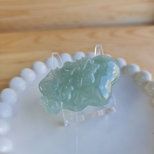 緣圓翡翠 冰晴水福在眼前|天然緬甸玉A貨翡翠