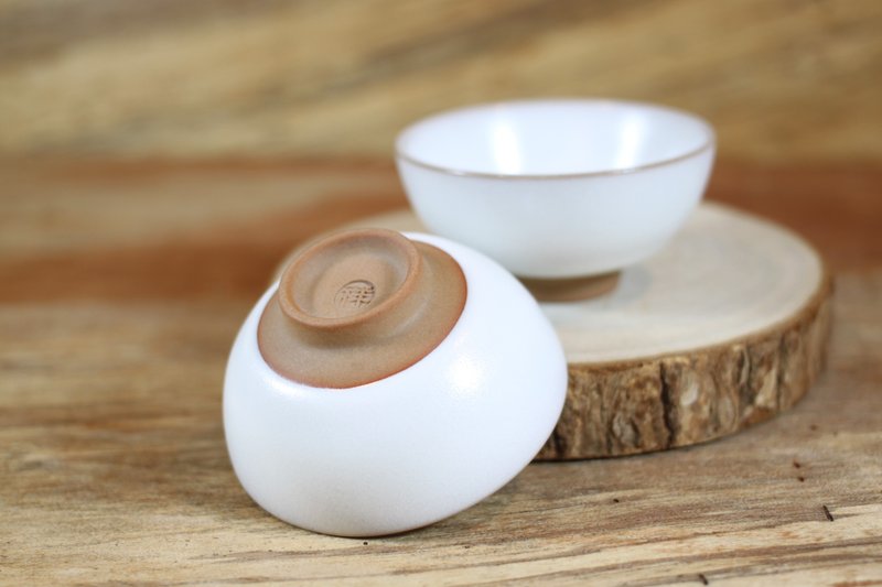 [Made in Taiwan] Works by Ye Minxiang, a famous Yingge artist in the far-infrared pairing cup group - ถ้วย - ดินเผา 