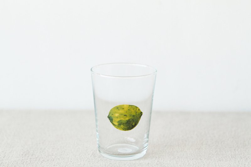 【+t企劃】水果玻璃杯-檸檬整顆 - 玻璃杯 - 玻璃 透明