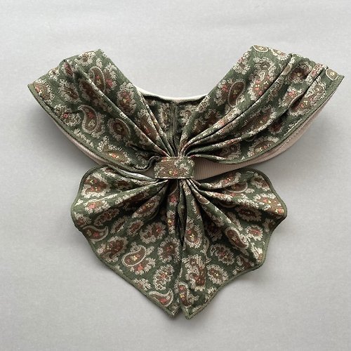 3. LIETO | 像圍巾一樣的圍嘴“STAIF”日本製造 像圍巾一樣的圍嘴 STAIF paisley green