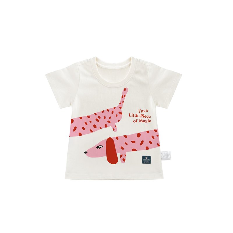 Hound Graphic Short Sleeve T-Shirt - เสื้อยืด - ผ้าฝ้าย/ผ้าลินิน หลากหลายสี