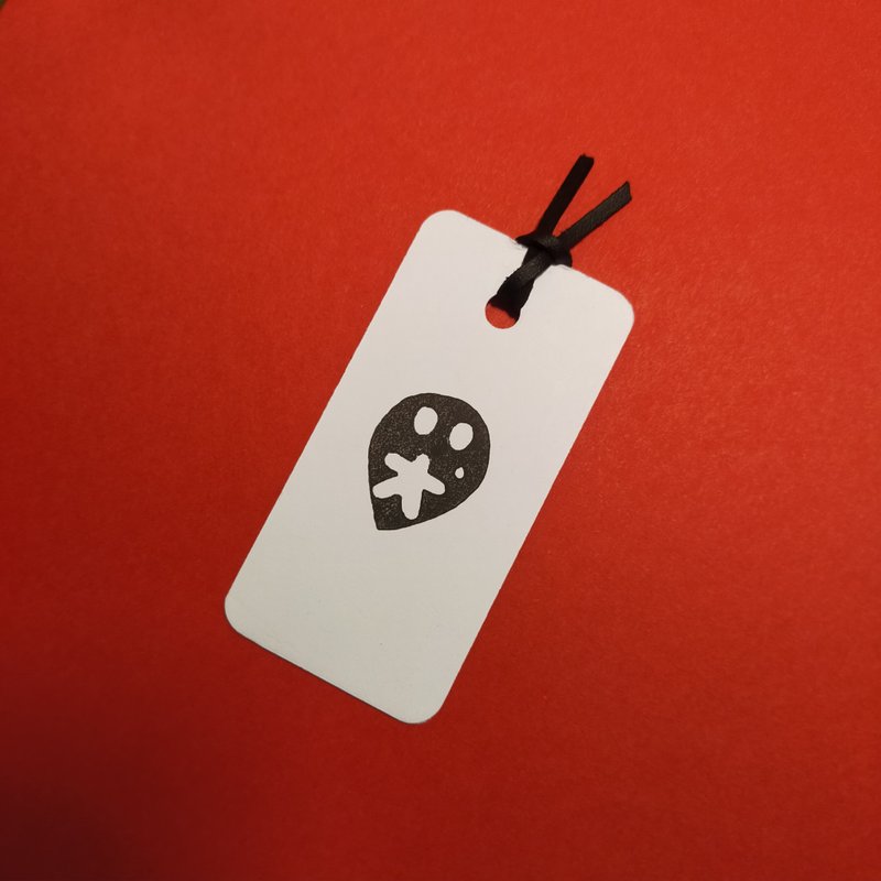 【Seal Bookmark】Cry - ที่คั่นหนังสือ - กระดาษ ขาว