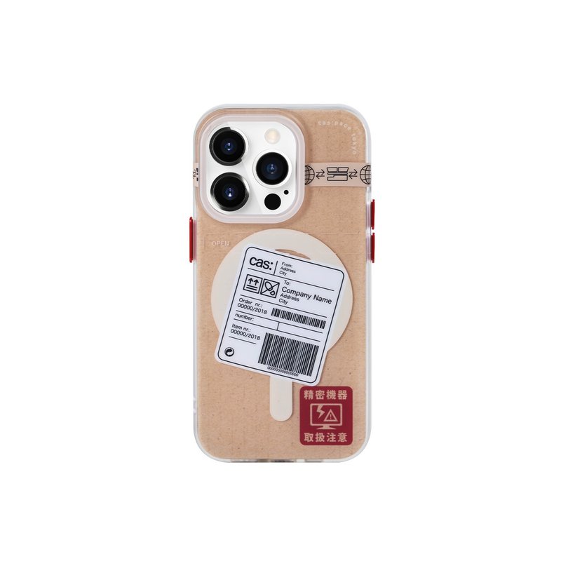 cas:pace 24S/S Label mobile phone case - เคส/ซองมือถือ - ซิลิคอน 