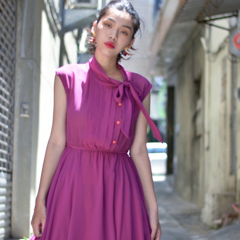 Agate | Vintage Dresses - ชุดเดรส - วัสดุอื่นๆ 