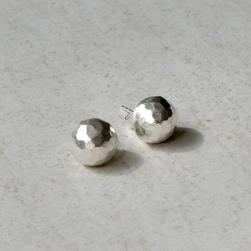 Sterling Silver Ball Earrings - Earrings & Clip-ons - Sterling Silver Silver