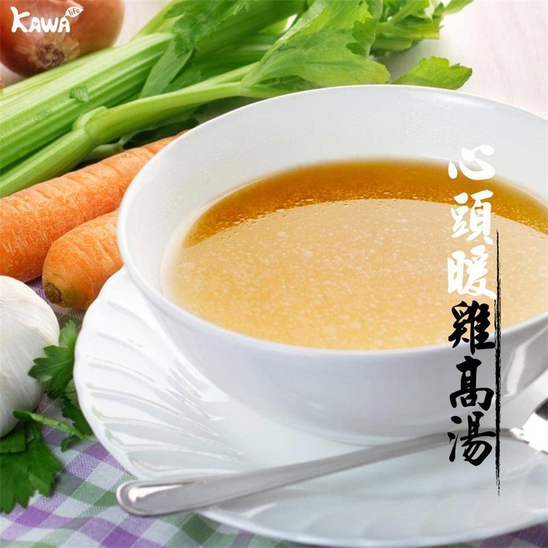 【合喬饗鮮】心頭暖原味雞高湯/單包裝500ml/滿999再送保冰袋 - 料理包/調理包 - 新鮮食材 