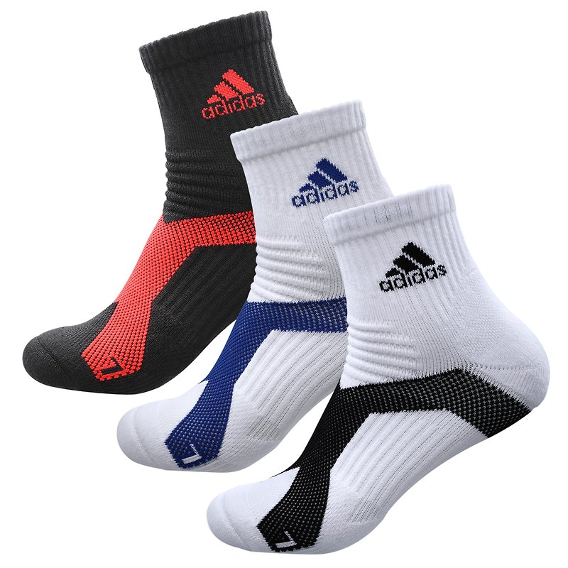[6 in the group] Excellent quality MIT - adidas P5.1 ultimate high-performance short sports socks - ถุงเท้า - วัสดุอื่นๆ 
