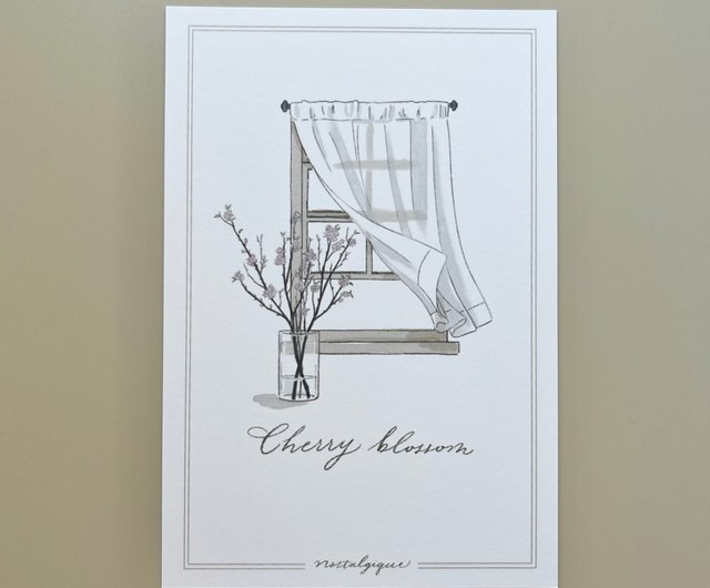 インテリアデザイン ポストカード - ショップ Nostalgique~illust