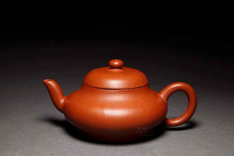 【Bian Deng】Long Shan Tang - Traditional Handcrafted, Antique Reimagined Series, Old Zhu Ni from Xiao Mei Yao, 160cc - ถ้วย - ดินเผา สีแดง