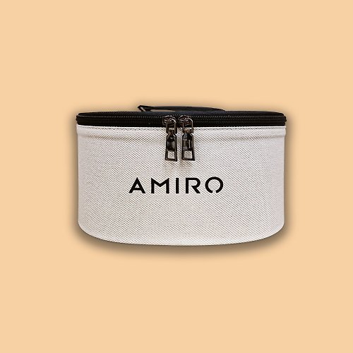 AMIRO 官方旗艦店 AMIRO 大容量圓筒化妝包