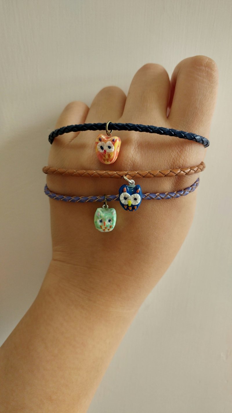 Owl jewelry - Bracelets - Other Materials Multicolor