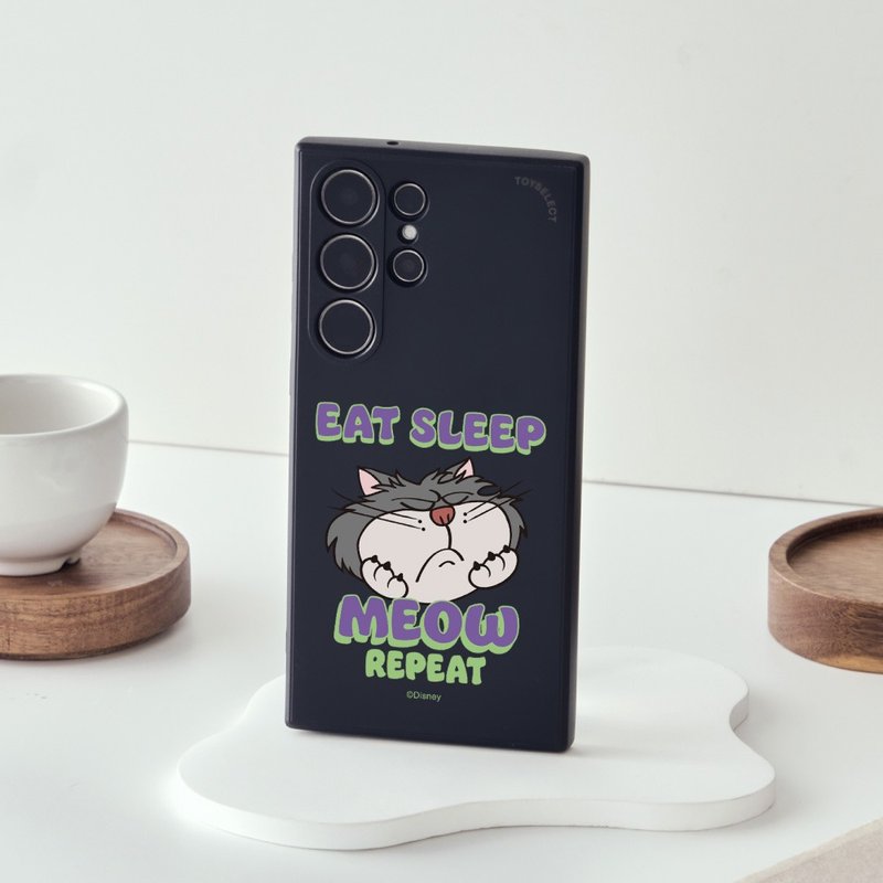 Disney Cats And Dogs-魯斯佛款想吃飯睡覺純色矽膠SAMSUNG手機殼 - 手機殼/手機套 - 塑膠 多色