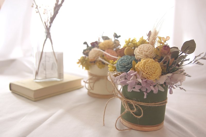 【小型乾燥桌花】— 春夏系列 春分/立夏 - 擺飾/家飾品 - 植物．花 