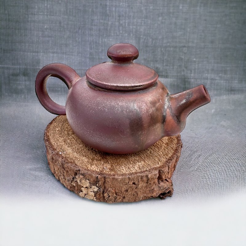 柴燒 / 100ml / 手工茶壺 / 華山窯 - 茶壺/茶杯/茶具 - 陶 