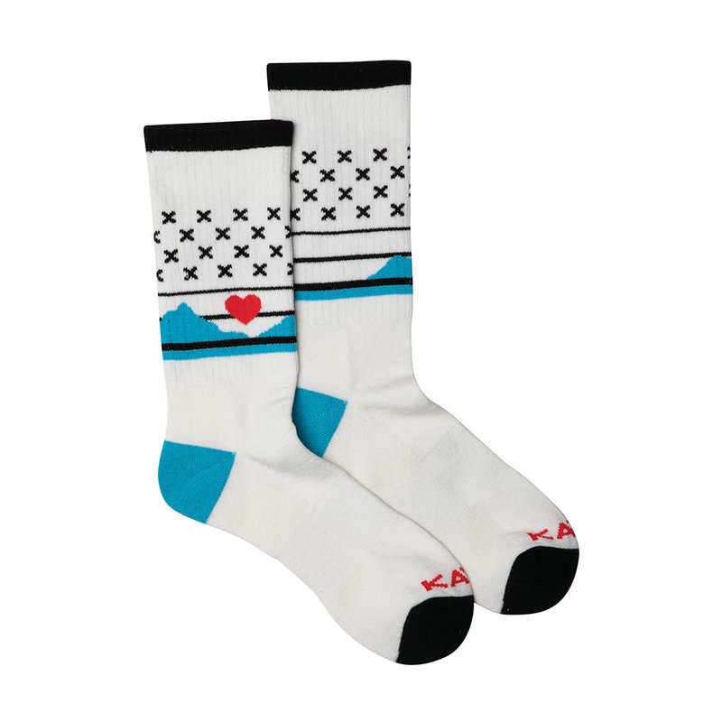 KAVU MOONWALK - Socks - Wool White