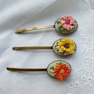 Embroidery/Hair clip/Dancing