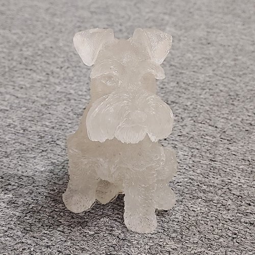 Stonebabyy 白水晶 碎石 水晶 史納莎犬