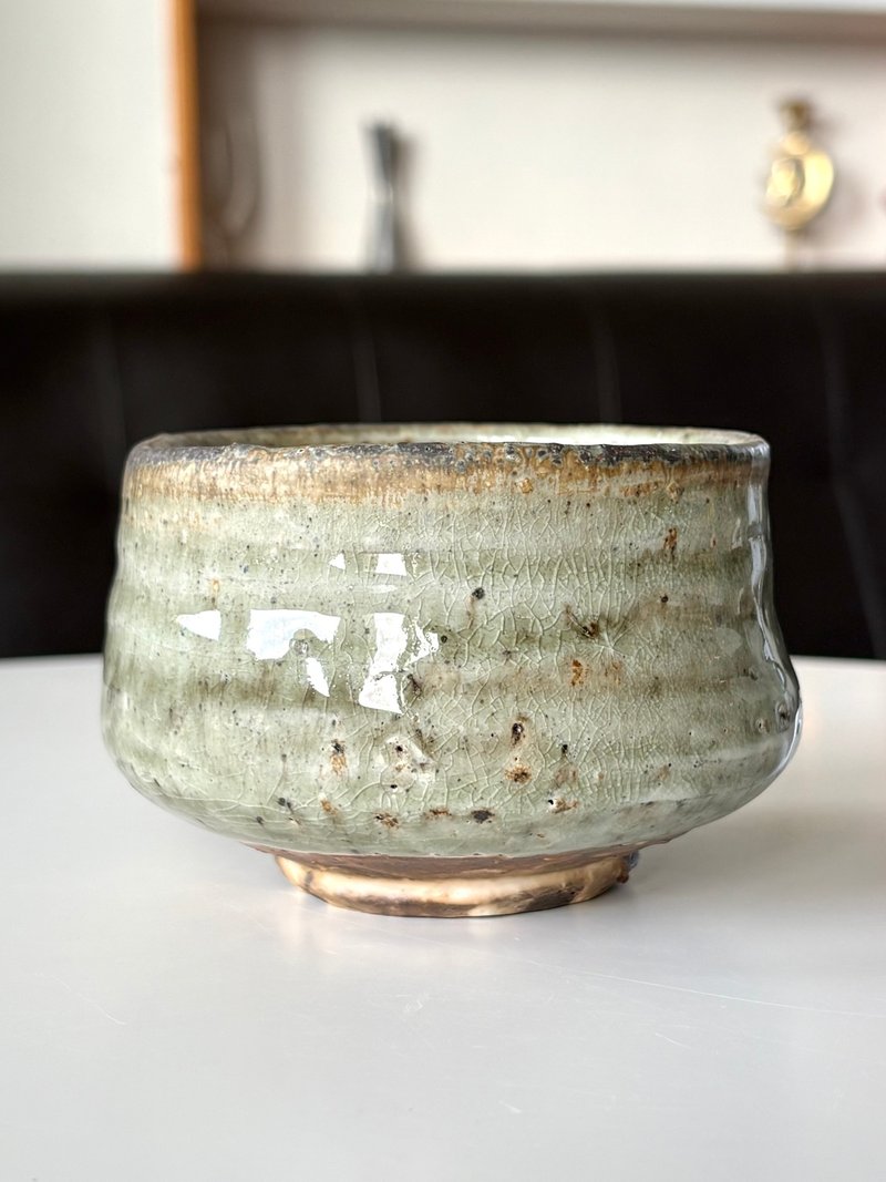 純粹製陶 - 柴燒青瓷碗 茶碗 - 茶壺/茶杯/茶具 - 陶 