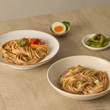 Chu Yun - Chu 混ぜ麺総合セット シャキシャキ古代らっきょうネギ＋ドットねぎ胡麻だれ（計8個/2袋）