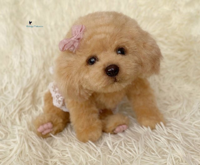 poodle置物　ピンクプードル フィギュア 14体セット　ビンテージプードル 41hWEA4ghUL.jpg_BO30,255,255,