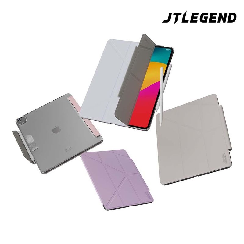 JTLEGEND 2024 iPad Air 13吋 Ness Pro相機快取防潑水布紋保護殼 - 平板/電腦保護殼/保護貼 - 矽膠 多色