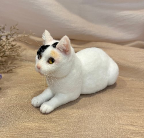うちの子オーダーメイド羊毛フェルト：リアルな猫・犬 - ショップ 茶