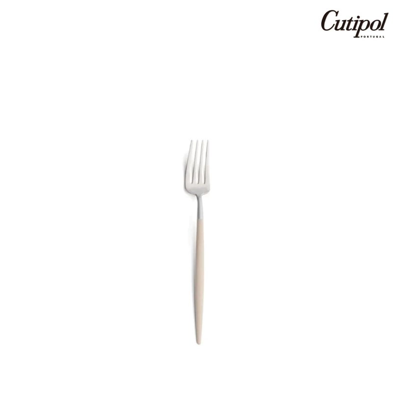 GOA IVORY MATTE CUTLERY (SINGLE) - Cutlery & Flatware - Stainless Steel Khaki