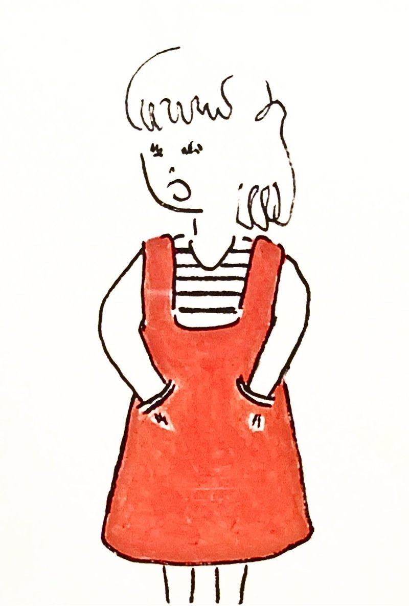 [Comical Series] Carly Girl - โปสเตอร์ - กระดาษ สีแดง