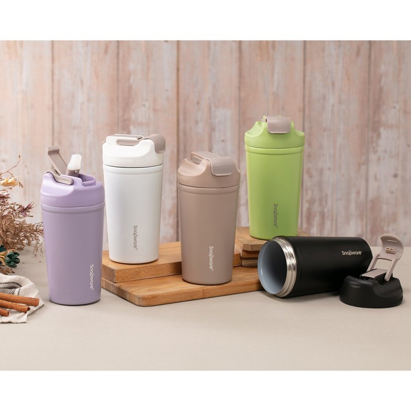 [Corning Tableware] Ceramic Stainless Steel Vacuum Insulated Cup 500ML (Multiple Colors Available) - กระบอกน้ำร้อน - สแตนเลส หลากหลายสี