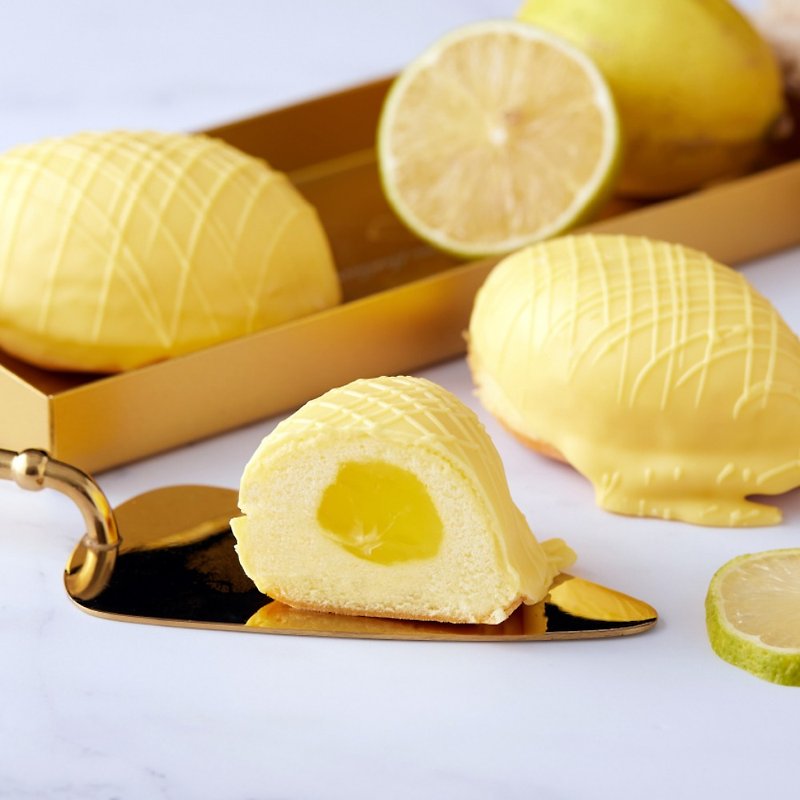 【喜憨兒】法式檸檬蛋糕禮盒(6入) I 酸甜檸檬醬夾餡 - 蛋糕/甜點 - 新鮮食材 