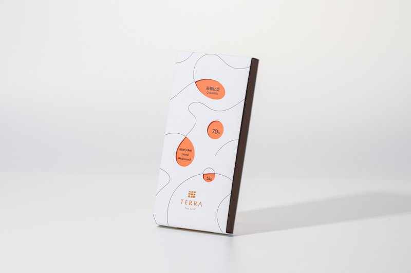 TERRA single region 70% dark chocolate-Colombia - ช็อกโกแลต - อาหารสด สีนำ้ตาล