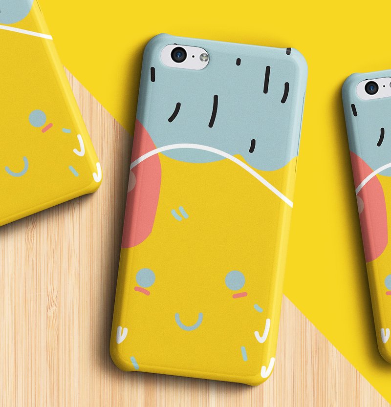 HELLO Phone case - 手機殼/手機套 - 塑膠 黃色
