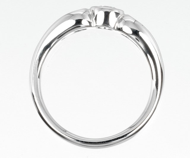 日本直送】ティファニー TIFFANY&Co. ダブル ティアドロップ 7.5