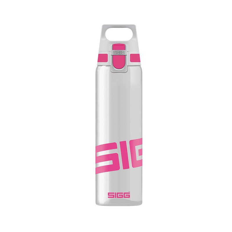 Swiss Centenary SIGG Full Clear Tritan Water Bottle/Lightweight Water Bottle/Water Bottle 750ml- Peach - กระติกน้ำ - วัสดุอื่นๆ สีแดง