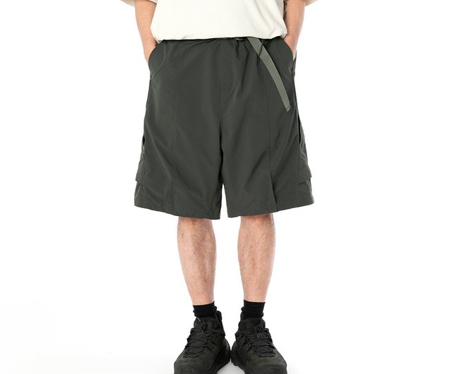 Loose camp shorts mountain outdoor loose camping three-dimensional