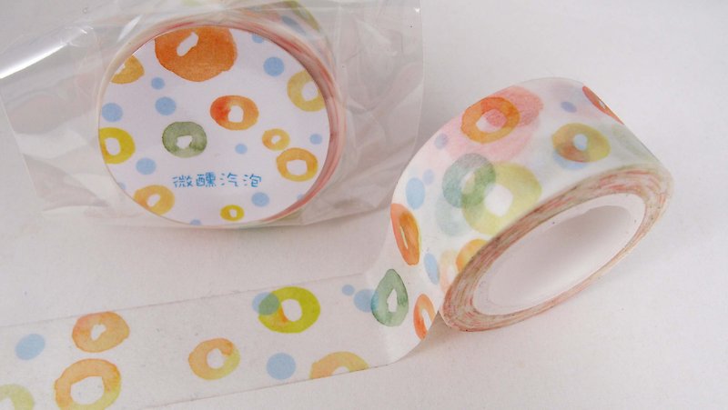 Micro-bubble paper tape - Washi Tape - Paper Multicolor