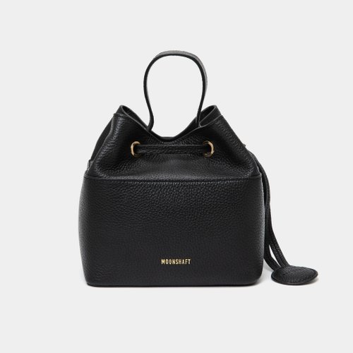 Moonshaft Bucket Bag Full Grain Cowhide leather - Shop Moonshaft Messenger  Bags & Sling Bags - Pinkoi