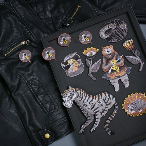 VECTOR Jungle Set Patch Design