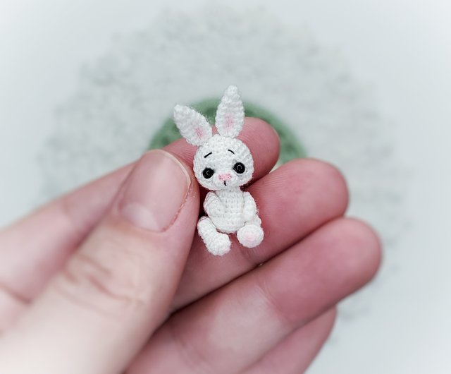 モールアート ミニうさぎ ハンドメイド 編みぐるみ | chidori.co