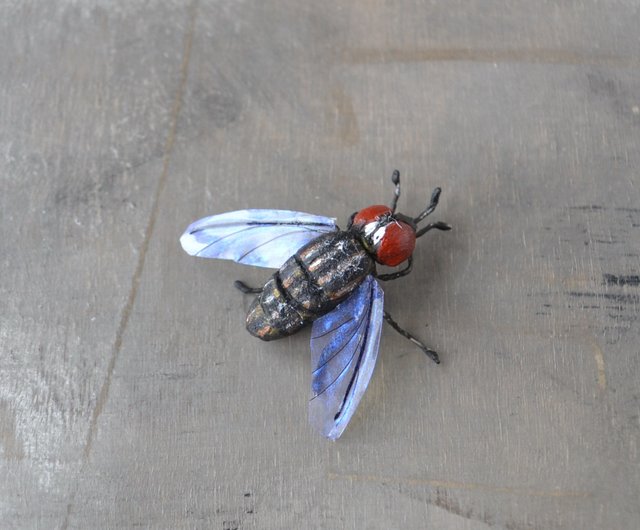 フライブローチ額入り装飾品 フライブローチ額入り装飾品 Vintage Dragonfly Brooch • Art