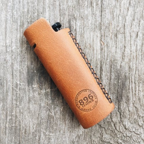 Signature Leather Lighter Cover Tan | Will Leather Goods