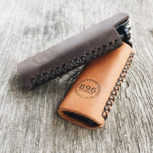 Signature Leather Lighter Cover Tan | Will Leather Goods