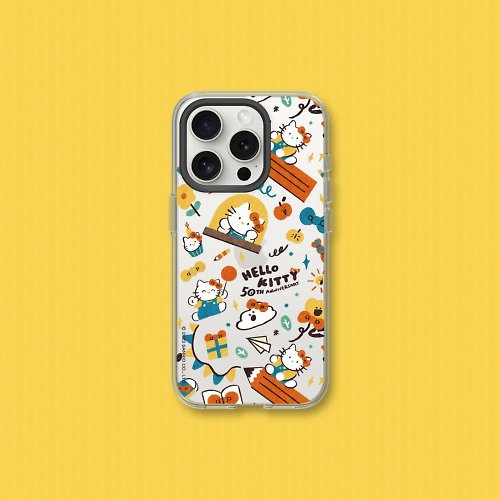 犀牛盾RHINOSHIELD Clear手機殼∣Hello Kitty/50週年-Paint the future for iPhone