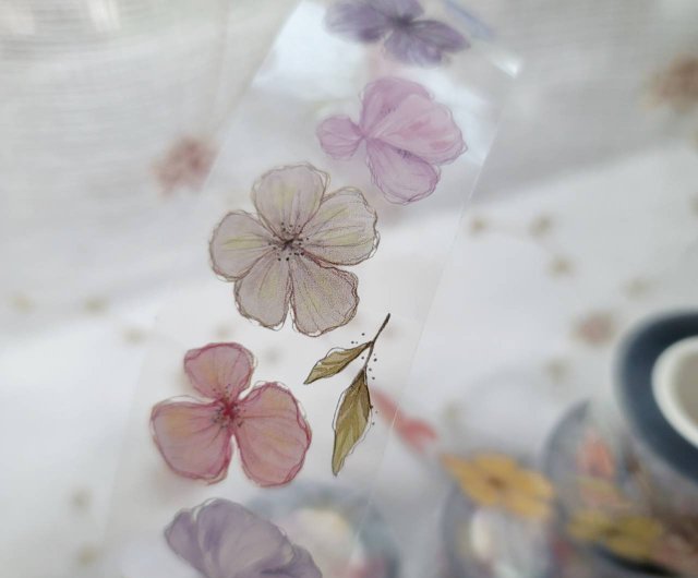 海外マスキングテープ巻売り 復古薔薇 フラワー 人物マスキング
