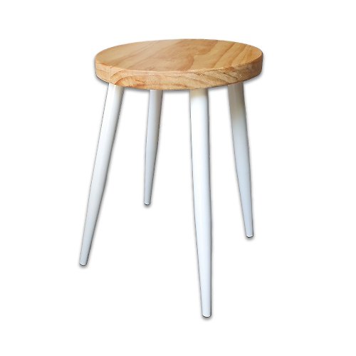 家居公設 原木 實木 圓型吧台凳 商空吧台椅 訂製品 可訂製 CU113