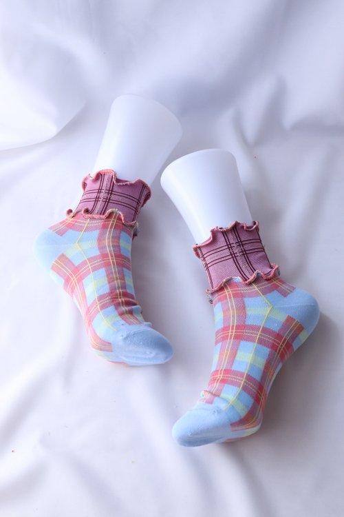 新作！靴下　ピンク水色豚さんソックス　プレゼントやお揃いでも！ 新作！靴下 ピンク水色豚さんソックス プレゼントやお揃いでも